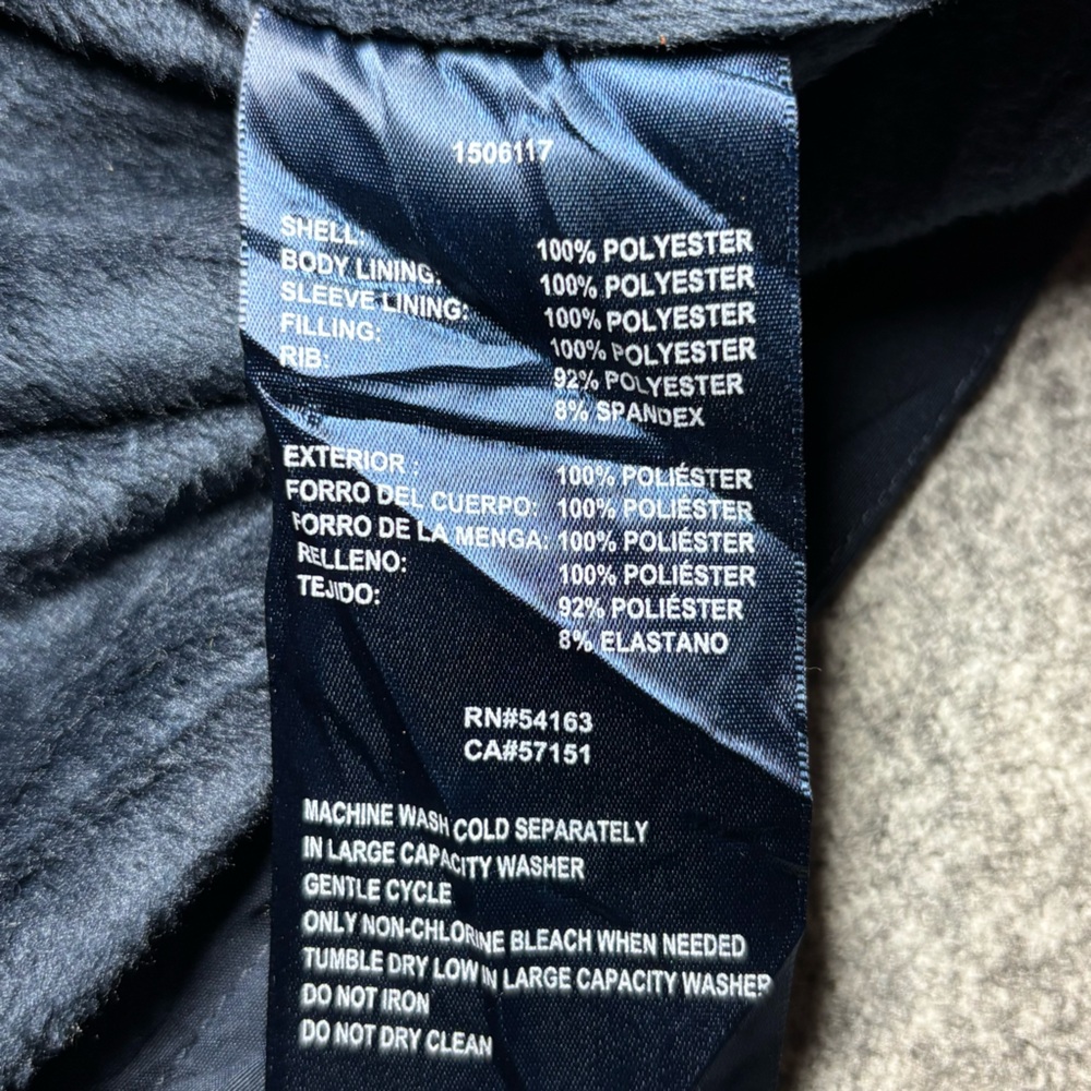 Tommy Hilfiger Women’s Stadium Jacket Navy Hooded XXL - Picture 5 of 13